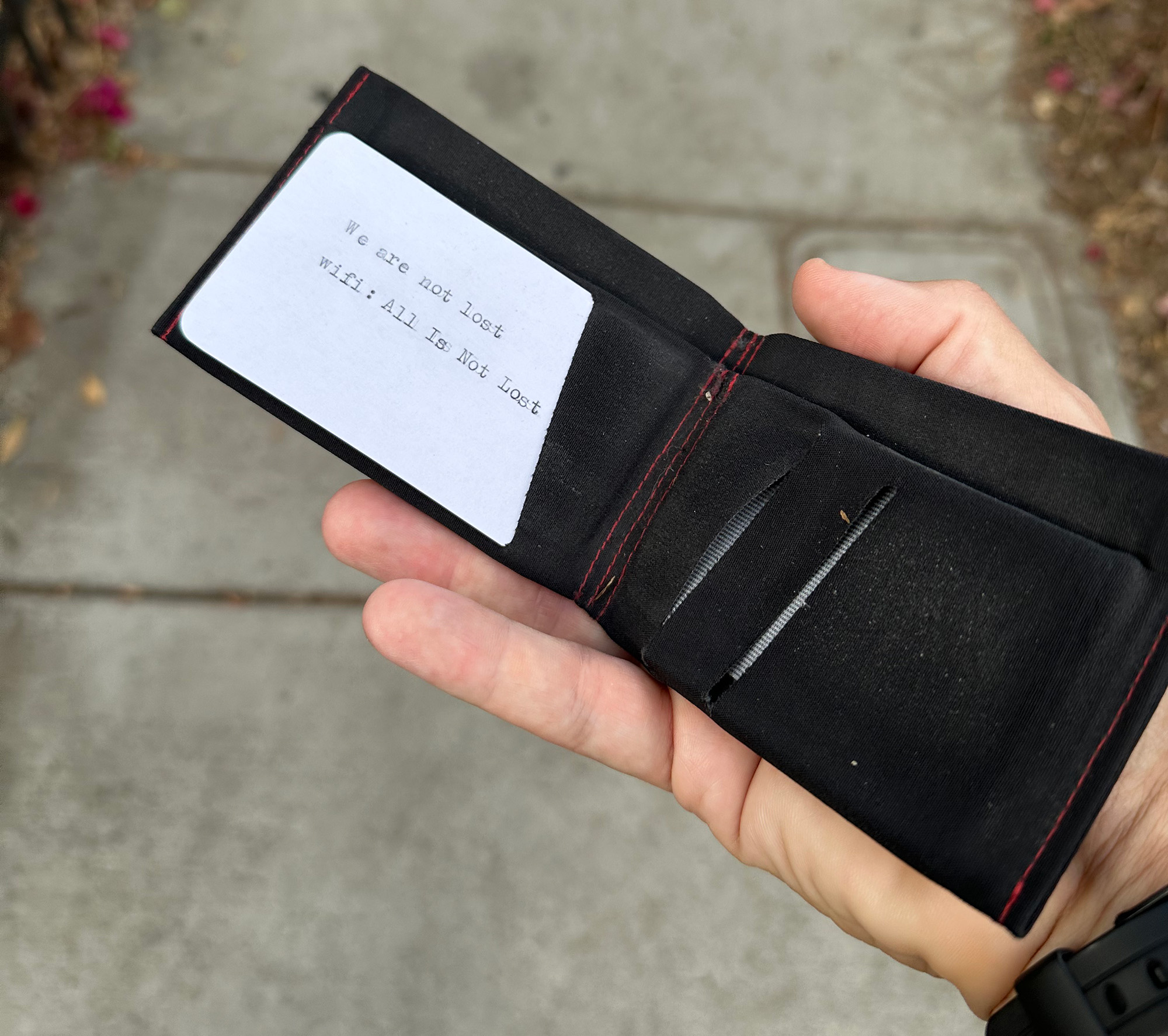 The Wallet on the Ground